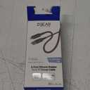 ZGEAR SILICONE CABLE LIGHTNING 6FT GREY