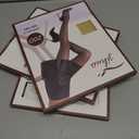 3 x 2 Pairs Sheer Tights for Women, 20 Denier Control Shaping Nylon Ladies Clear Pantyhose S-XL Black Nude Brown (M)