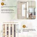 Flat Slot Storm Door Mortise Lock Body Fits Older Storm Door Handle Replacement Parts, 5/16" Square Spindle Hub, 2-1/2" Handle PZ, 7/8" Backset, 7" Faceplate H.C., Handle Not Included, Black