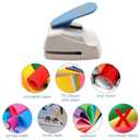 Craft Punch - 1-3/4'' Butterfly Shapes Punch for Crafting on Multiple Paper Types (Random Color - Butterfly)