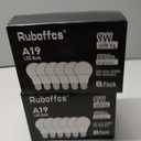 2 x 6 Pack A19 LED Light Bulbs,Soft White 2700K,60 Watt Equivalent