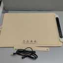 Food Warming Mat Electric Tray: Adjustable Silicone Heating Pad with 3 Temperature Settings 4 Timer Function Portable Roll Up Hot Plate for Buffets Party Gatherings Kitchen Warmer Countertop Holiday (24 X 16 inch, Cream)