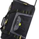 TPRC Sierra Madre Duffel Bag, Black, 21" Rolling