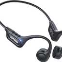 Soynoen Bone Conduction Headphones, Open Ear Headphones Bluetooth 5.4 with Mic, 8H Playtime,Bone Conduction Earbuds IP56 Waterproof for Cycling, Hiking,Workout