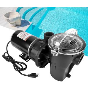 Replacement for Hayward W3SP1580 PowerFlo LX 1 HP Pool Pump, Single Speed Above-Ground Pool Pump 115V 48Y Frame