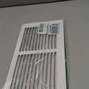 Howeall 12"W x 6"H [Duct Opening Size] Steel Return Air Grille, Air Return Vent Cover for Ceiling and Sidewall - HVAC Air Vent Covers - [Outer Dimensions: 13.75"W x 7.75"H]