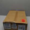 Rattan Nightstand with Charging Station, Boho Night Stand Farmhouse Wood Bedside Table with Storage and Open Shelf, End Side Accent Table for Bedroom,Living Room,White (Normal)