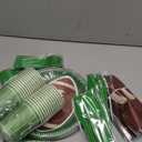 Football Party Decorations,133Pcs Football Party Supplies Set Disposable Footballs Birthday Plates Cups Knives Spoons Fork Banner and Tablecloth,Footballs Parties Supplies for Home,Dinner,Birthday