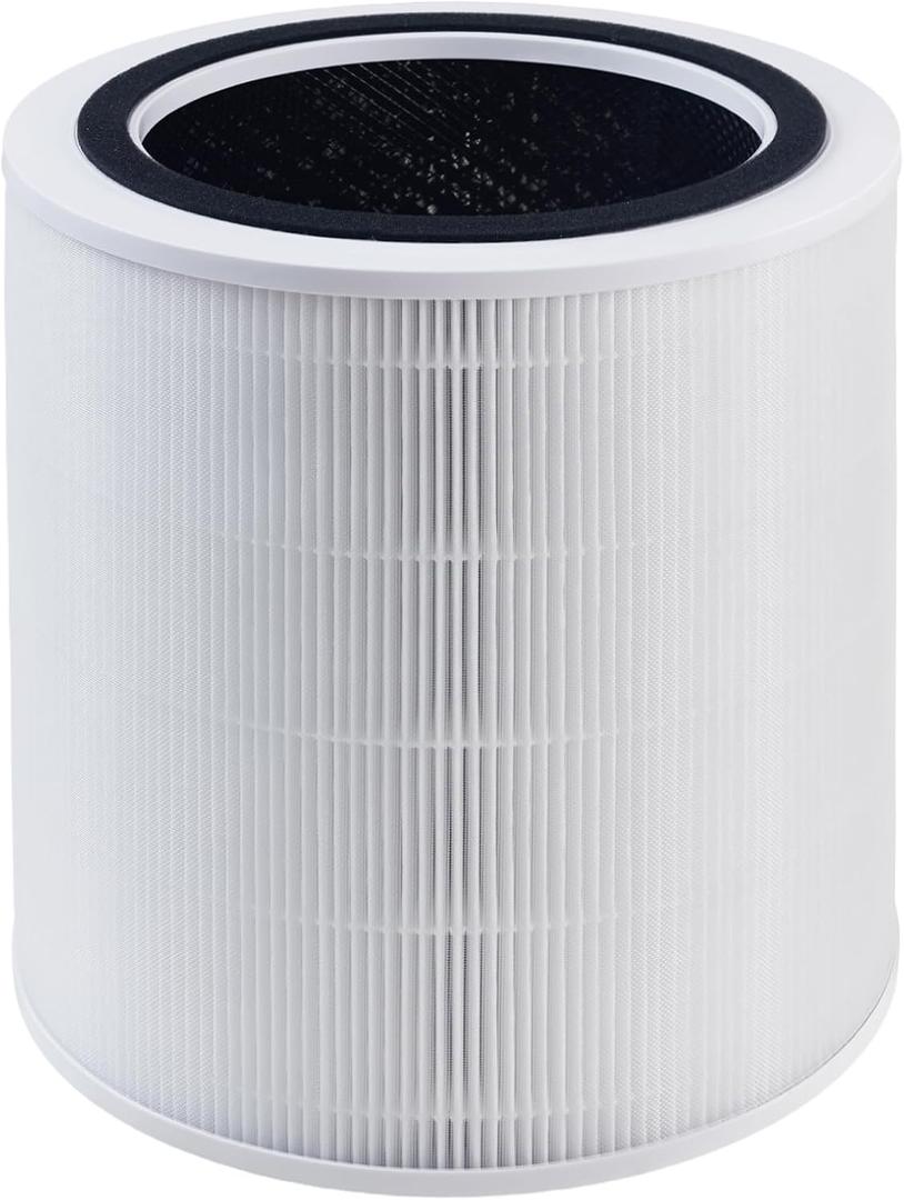 Air Purifiers Replacement Filter Compatiable for Levoit Core 400S Air Purifiers, Supports HEPA Sleep Mode, High-Efficiency Activated Carbon for Removal of Smoke, Odor, 2 Pack