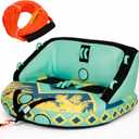 SMOOL Inflatable Towable Tubes for Boating 1-2 Person with Tow Ropes