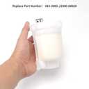 Rldym Fuel Filter 043-3000 23300-0A020 Compatible with Toyota Lexus Scion Avalon Camry Corolla Echo Highlander Matrix Solara, ES300 ES350 GS300 GS430 IS300 LS430 RX300 RX450h SC430, tC xB and More Car