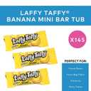 Laffy Taffy Candy, Banana Flavor, Individually Wrapped Candy (145 Pieces) (EXP 08/31/27)