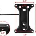 Wealrit Office Chair Tilt Base, Heavy Duty Control Lift Mechanism Black Swivel Base Plate 8.3" x 5.1" Mouting Holes Dimension Office Chair Parts Replacement