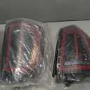 HECASA LED Tail Lights Compatible with 2011-2014 Chrysler 300 with Dynamic Animation (Sequential Turn Signals & Startup Animation), Full LED Tube Bar, Clear Lens & Black Housing