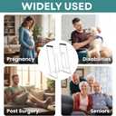 Premium Sock Aid Compression Hose for Women Men Aide Assistance Device Puller Daily Living Aids for Assist Seniors Putting Elderly Wide Stocking