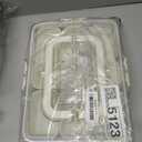 Divided Serving Tray with Lid and Handle, Snackle Box Container Portable Snack Platters with 7 Compartments & Forks, Ice Chilled Organizer for Fruits, Veggies, Salad, Perfect for Entertaining,Picnic