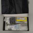 Watch Band Strap Link Pins Remover Repair Tool,24 in 1 Kit with 6 Extra Tips Replacement,20PCS Cotter Pin,Spring Bar Tool Set,1PCS Head Hammer