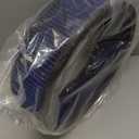 14" X 4" Air Filter Element High Flow Washable Reusable Round Cotton Fiber Air Filter (Blue Color)