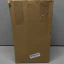 HiBay 4-Light Track Lighting Modern, Adjustable Ceiling Light Fixture w/Glass Shades, Metal Chrome Spotlight Indoor for Bathroom, Kitchen, Living Room, E12 Base, No Bulbs