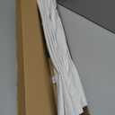LazBlinds No Tools No Drill Cordless Roman Shades for Windows, Blackout Thermal Insulated UV Blocking Window Blinds, Room Darkening Fabric Blinds for Indoor Windows, 23'' W x 48'' H, Off White
