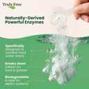 Truly Free Dishwasher Detergent Powder | Natural Dish Detergent, Dishwasher Soap | Plastic Free, Plant-Based, Clean, Heavy Duty Hard Water Stain & Grease Remover | Fragrance Free | 12.5 oz (Pack of 1)