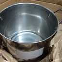 IMUSA Stainless Steel Stock Pot with Lid, 20 Quart, Silver, 20.6 Quarts
