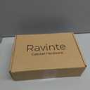 Ravinte 30 Pack Solid 5 Inch Square Cabinet Handles - Champagne Bronze Pulls for Drawers and Kitchen Cabinets - Hardware Handles
