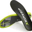 2026 Sport Carbon Fiber Performance Insoles Customized Inserts, Non-Cleated Shoes Basketball, Volleyball, Racquet Sports, Running & More Run Faster, Jump Higher, Recover Quicker, Protect from Injury, 11-11.5 Size