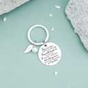 2 x Mothers Day Fathers Day Gift For Daughter Son Sympathy Memory Gifts For Loss Loved Ones Inspirational Gifts (Silver)