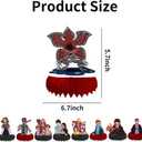 9 Pcs TV Series Theme Party Decorations, Anime Characters Birthday Table Decorations, Honeycomb Base Party Ornamental, Suitable for Everyday Tabletop Decor and Party Table Arrangements.