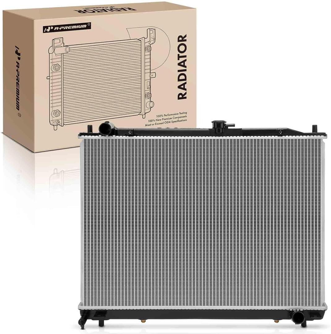A-Premium Engine Coolant Radiator Assembly with Transmission Oil Cooler Compatible with Mitsubishi Montero 2003 2004 2005 2006 3.8L