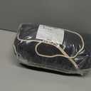 ANYOO Cotton Hammock Portable Camping Hammocks for Hanging Sturdy Garden Comfortable Fabric Hammock with Tree Straps Up to 660lbs with Travel Bag for Camping Outdoor/Indoor Patio Backyard (Dark Grey)