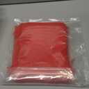 Crweety 50PCS Red Organza Bags 8x12, Large Mesh Bags Drawstring for Gifts Treats Wedding Favors Goodie Makeup Soap Sachet, Large Mesh Gift Bag Bulk for Birthday Mother's Day Baby Shower Party Favors