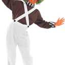 Fun Shack Kids Chocolate Factory Worker Costume, Boys Chocolate Factory Costume, Book Character Costume For Boys, Shirt X-Large, Pants Large