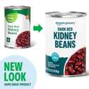 2 x Amazon Grocery, Canned Dark Red Kidney Beans, 15.5 Oz (EXP 07/10/27)