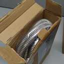 Metal Garden Hose 20 ft 304 Stainless Steel Water Hose with Brass Fitting, Garden Hoses Flexible, Lightweight, No Kink, Heavy Duty for Outdoor (20 ft)