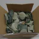 Artificial Eucalyptus Garland with Lights, 6FT Fairy Light Eucalyptus Vine with Timer, 8 Modes, Waterproof Battery Operated, Faux Greenery Vine for Spring Easter Wedding Decoration (Eucalyptus)