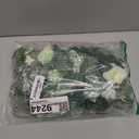 2pcs Artificial Rose Vine Fake Flower Garland Outdoor White Fake Silk Flowers Hanging Rose Ivy Vines for Party Wedding Arch Decor Flower Garden Centerpiece