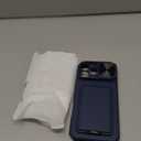 Case for iPhone 17 Pro Case with Stand & Credit Card Holder & Sliding Camera Cover & Camera Stand & Wallet, Rugged Silicone Edge Protective Phone Case Cover for iPhone 17 Pro 6.3'' 5G 2025, Blue