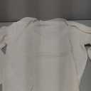 RoseSeek Women's Sheer Crochet Sweaters See Through Long Sleeve Knit Loose Pullover Tops, Size M