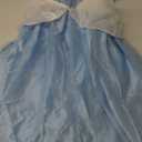ReliBeauty Princess Costume for Girls Halloween Fairy Fancy Dress for Role Play (10-12/150, Blue(with Accessories))