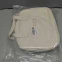 Travel Makeup Bag Skin-feel Leather, Large Capacity Cosmetic case for Women, Waterproof Portable Make up Organizer with Divider and Handle for Toiletries, Beauty Essentials (Beige)