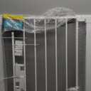 Safety 1st Easy Install Walk Thru Baby Gate for Doorway With Door, Dog Gates, Fits 29"-38", Easy Install 28" Tall, White