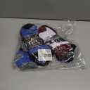 Debra Weitzner Womens Runner Ankle Socks - Low-Cut Colorful Socks (Size 9-11 and 10-13) 12 Pairs (Ankle Blue & Maroon)