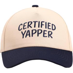 Classic Novelty Baseball Cap, Funny Design, Adjustable Fit, Casual Style (Blue)