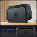 Honghao Case for Nintendo Switch 2, Dockable Travel Integrated Cover for Switch 2 2025Foldable Protective Case for Nintendo 2 Joycon ( Black )