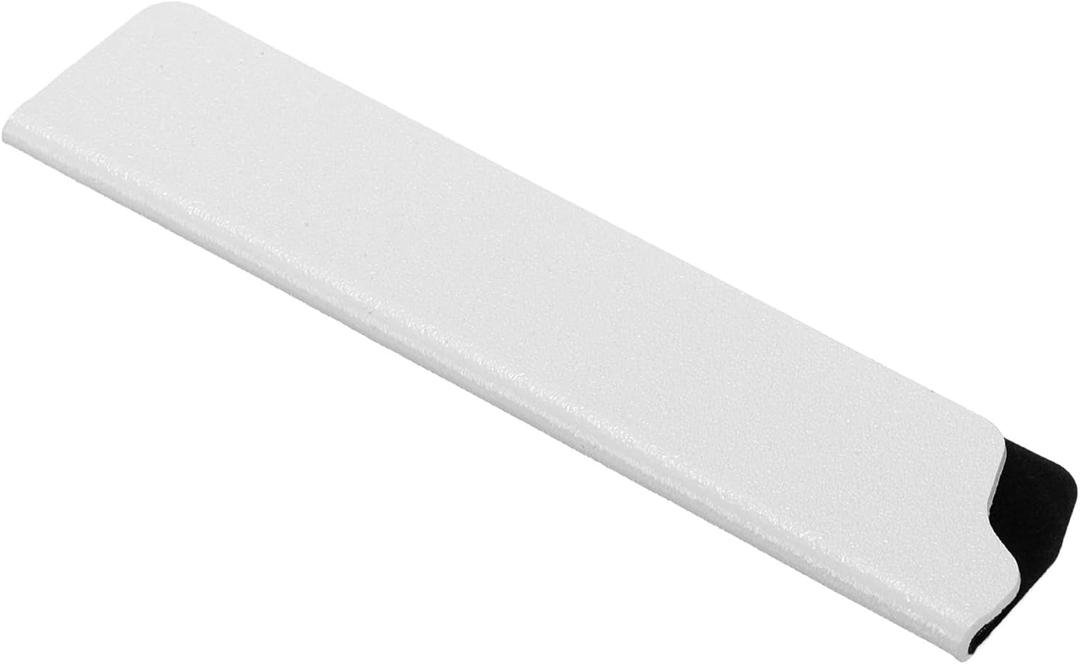 PATIKIL ABS Knife Cover Sleeves, 5x1 Inch Knife Blade Edge Guard Sheath Universal Blade Protector Flocking for Home Kitchen, White
