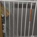 Babelio Removable Baby Gate for Stairs No Bottom Bar, 29-43", 30" H, White