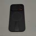 SURITCH for iPhone 17 Pro Case with Camera Control Cover, Camera Cover and Adjustable Kickstand, Compatible with MagSafe, Shockproof Bumper Protective Cases 6.3 Inch, Black