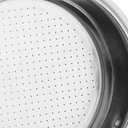 Coffee Filter Basket, Premium Stainless Steel Double Layer Pressurized Espresso Filter Basket 51mm for Portafilter Home Barista Use